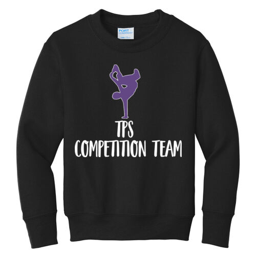 Youth Core Fleece Crewneck Sweatshirt - with Name Option Thumbnail