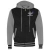 Unisex Heavyweight Varsity Full-Zip Hooded Sweatshirt Thumbnail