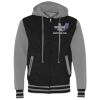 Unisex Heavyweight Varsity Full-Zip Hooded Sweatshirt Thumbnail