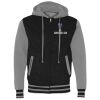 Unisex Heavyweight Varsity Full-Zip Hooded Sweatshirt Thumbnail